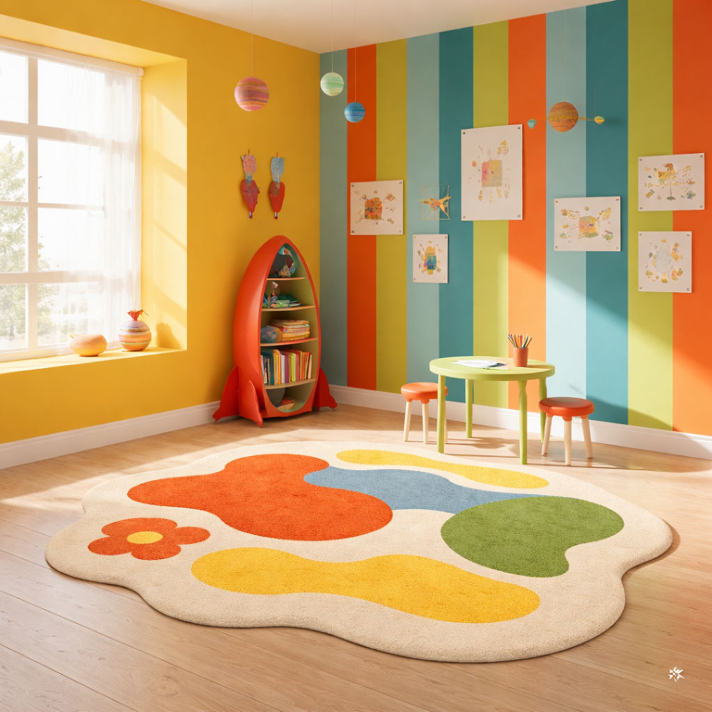 TOMO - Hand Tufted Kids Carpet